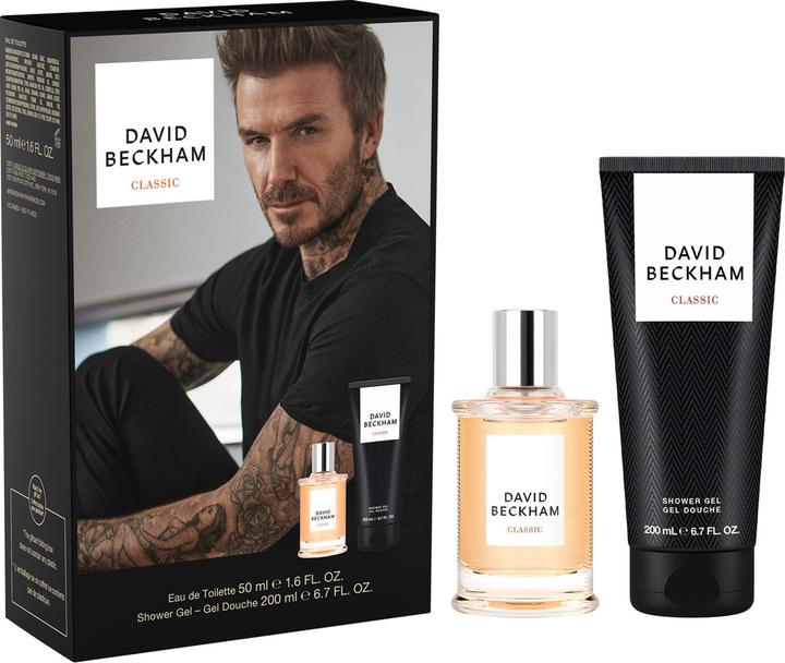 David Beckham Classic Eau de Toilette 50ml + Shower Gel 200ml (Perfume set)