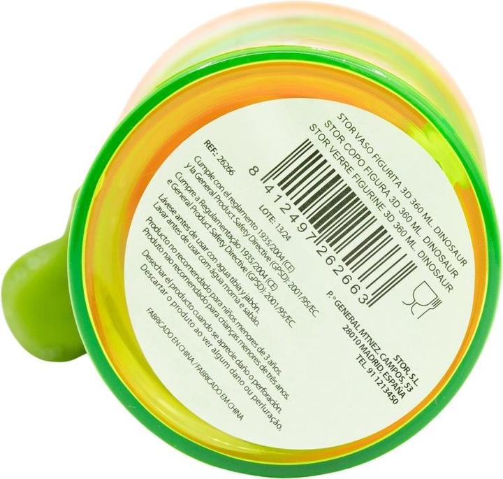 Produktbild Stor Dinosaurier 3D Figur (360 ml) - Trinkbecher