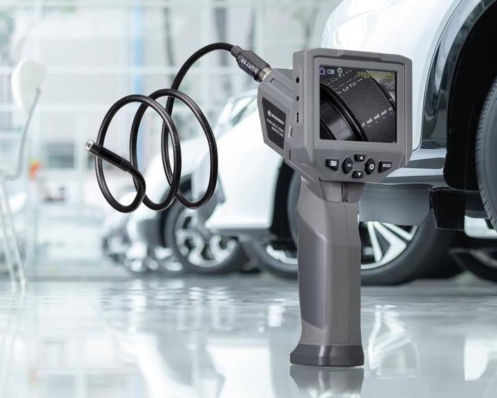 Produktbild Bresser Endoskopkamera - wasserdicht - 4x Bildvergrösserung - Inspektionskamera mit LCD -Bildschirm
