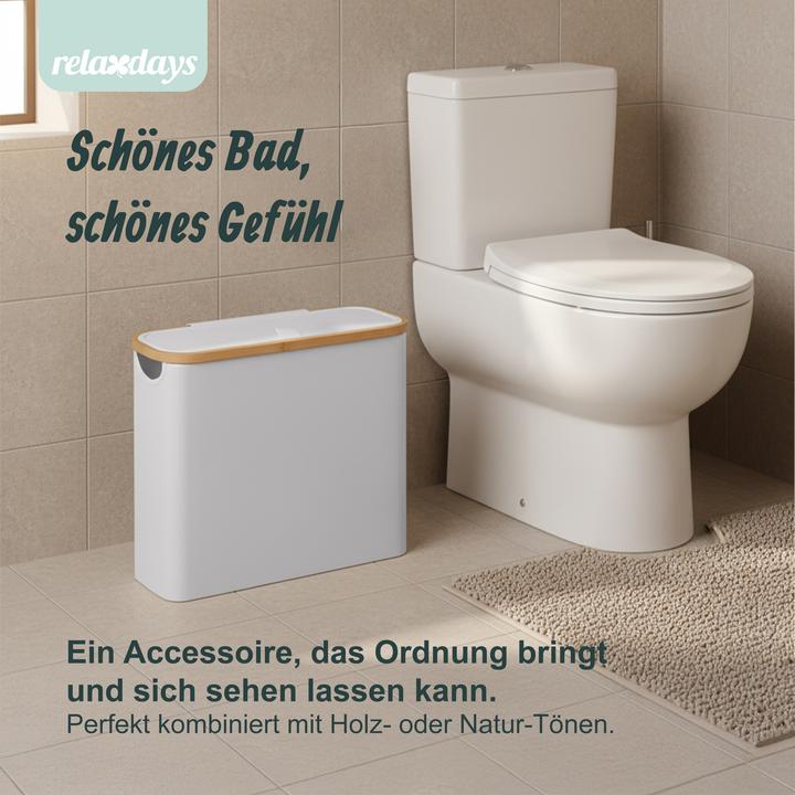Actual product image Relaxdays Toilet roll storage