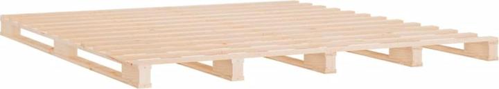 Actual product image vidaXL Palettenbett (135 x 190 cm)
