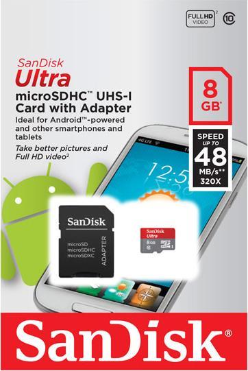Productafbeelding SanDisk Ultra SDXC /s (128 GB, SDXC, U1, UHS-I)