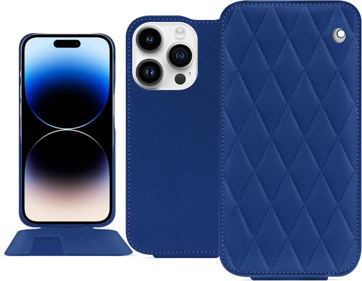Bleu océan - Couture (Nappa - Pantone #15458a)