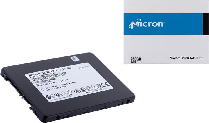 Image du produit Micron 5300 PRO SATA SSD (960 Go, 2.5")