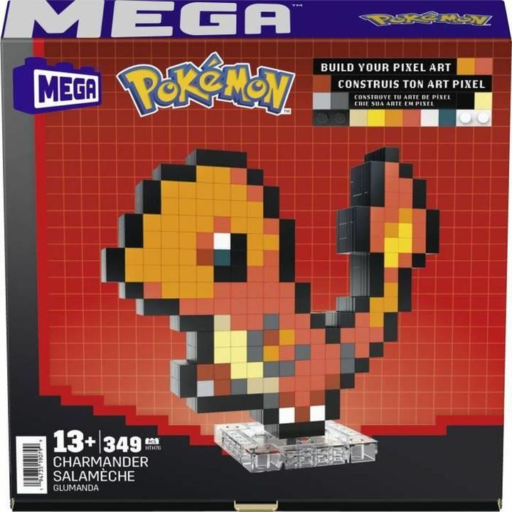 Actual product image MEGA Glumanda Pixel Art