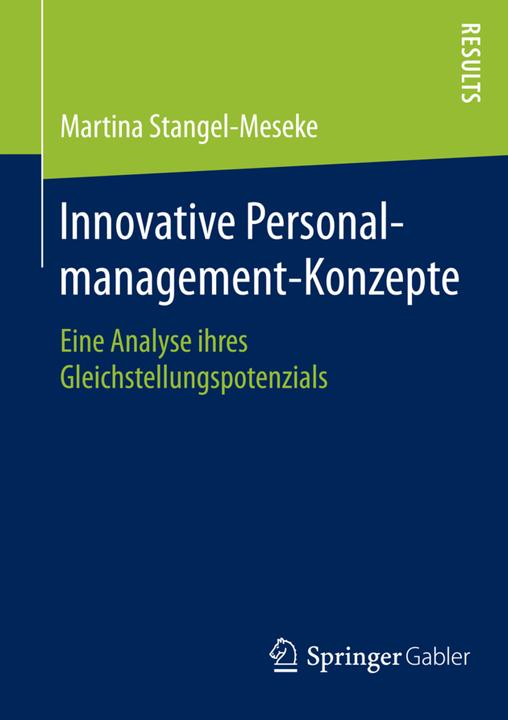 Produktbild Innovative Personalmanagement-Konzepte (Deutsch, Martina Stangel-Meseke, 2015)