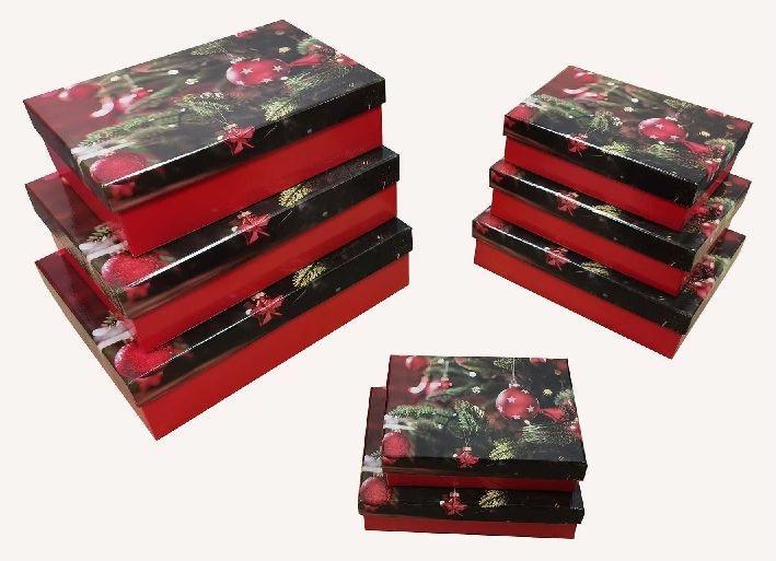 Produktbild PBS Austria Kartonage 8 teilig Weihnachtsmotiv (Geschenkbox, 1 x)