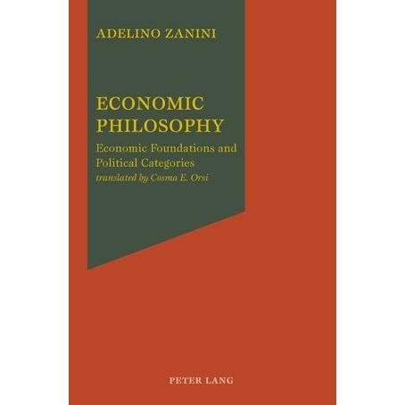 Economic Philosophy, Fachbücher von Adelino Zanini