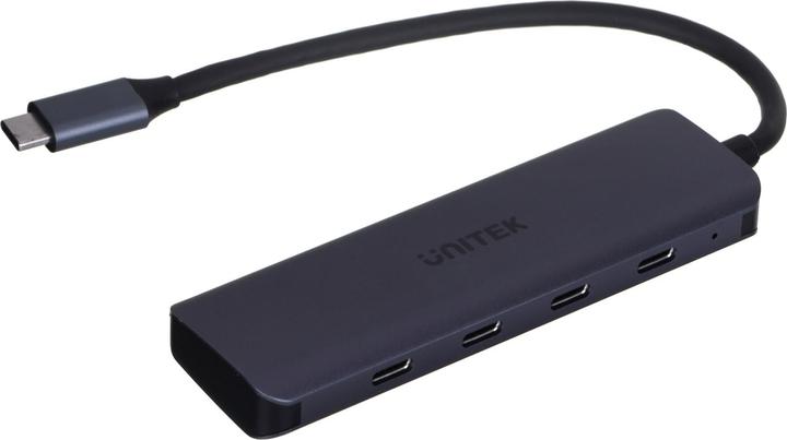 Actual product image Unitek H1107K Hub USB-C 4xUSB 3.1 Gen1 (USB-C, 4 ports)