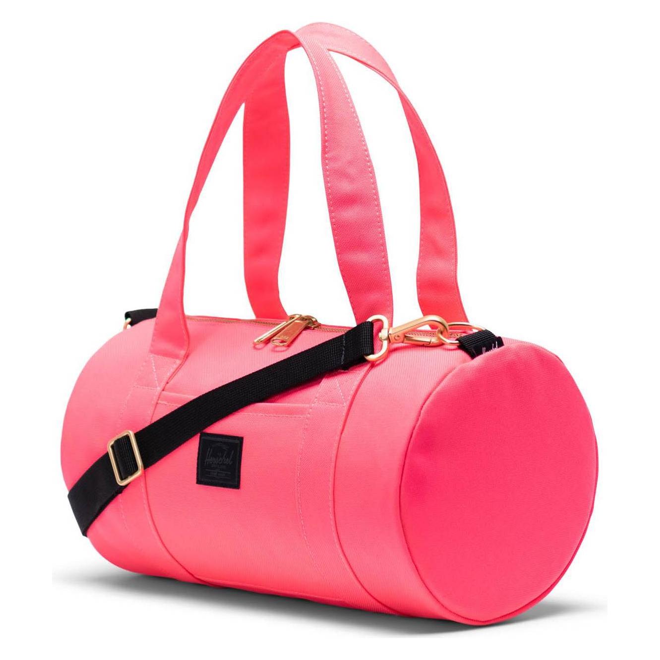 Herschel, Damen, Handtasche, Sutton Mini Duffle, Schwarz, Pink
