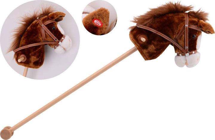 Produktbild Johntoy Plüsch-Steckenpferd mit Sound