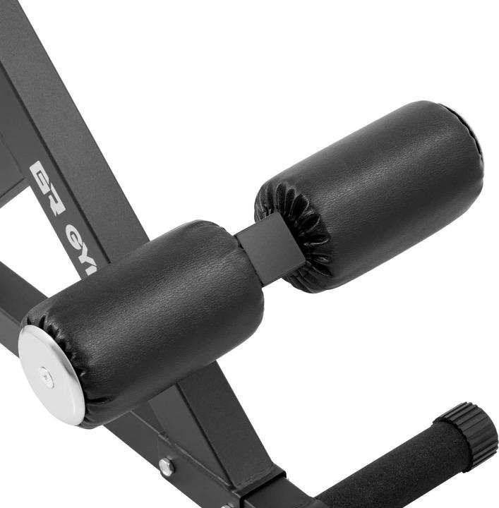 Produktbild Gymrex Rückentrainer Bauch- und Rückentrainer Stahl 100 kg gepolstert höhenverstellbar