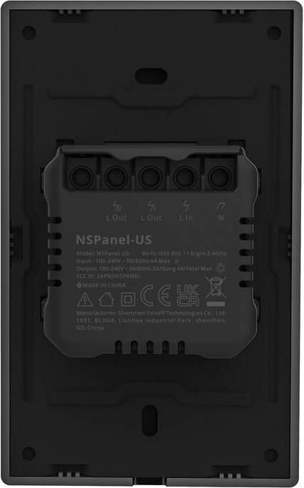 Actual product image Sonoff NSPanel-US