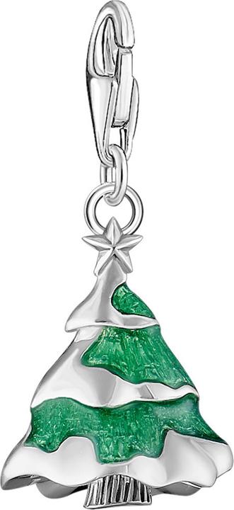 Immagine prodotto Thomas Sabo Ciondolo albero di Natale in argento (Smalto, Argento 925)