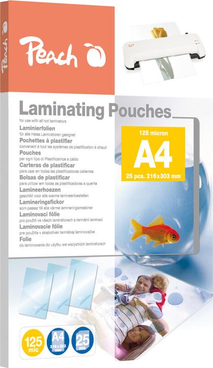 Produktbild Peach Ppr525-02 (A4, 25 Stk., 125 µm)