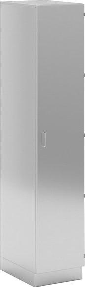 Produktbild kaiserkraft Reinraum-Hochschrank aus Edelstahl (40 x 58.5 x 200 cm)