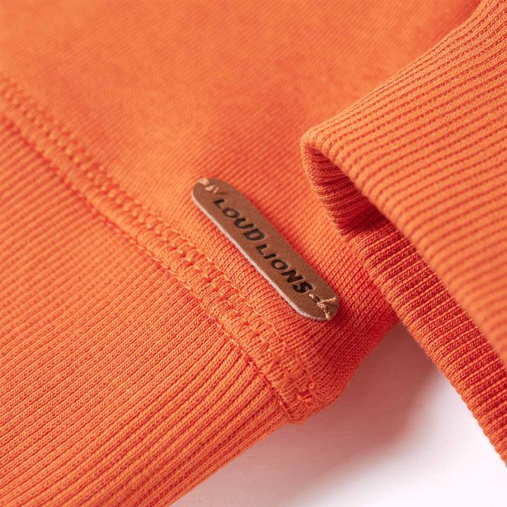 Immagine prodotto VidaXL Felpa da bambino arancione scuro 104,Materiale: 92% cotone (104)