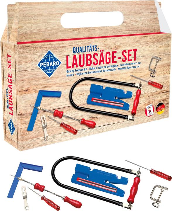 Actual product image Pebaro Laubsäge Starter Set