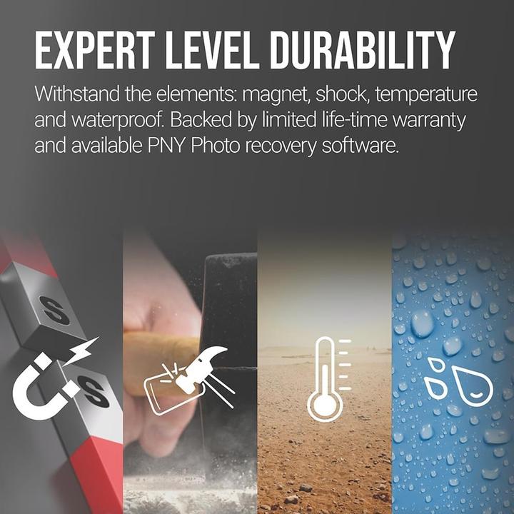 Actual product image PNY Pro Elite Prime (1000 GB, microSDXC, U3, UHS-I)