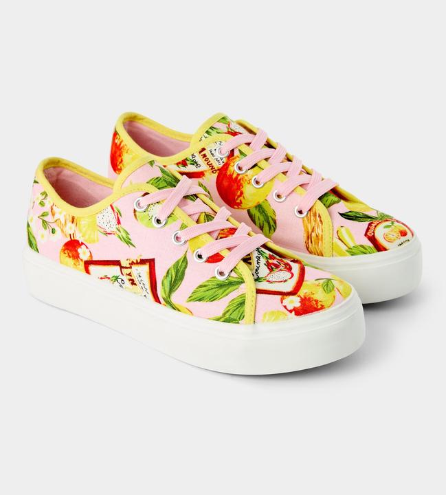 Immagine prodotto Joe Browns Platform Pumps with Fruit Print and Chunky Sole (39)