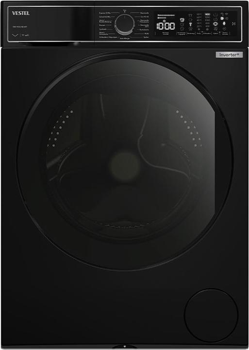 Vestel Waschmaschine WMI99342 MB WIFI 9kg/1400Umin bk A (Speditionsversand) (9 kg, Links)