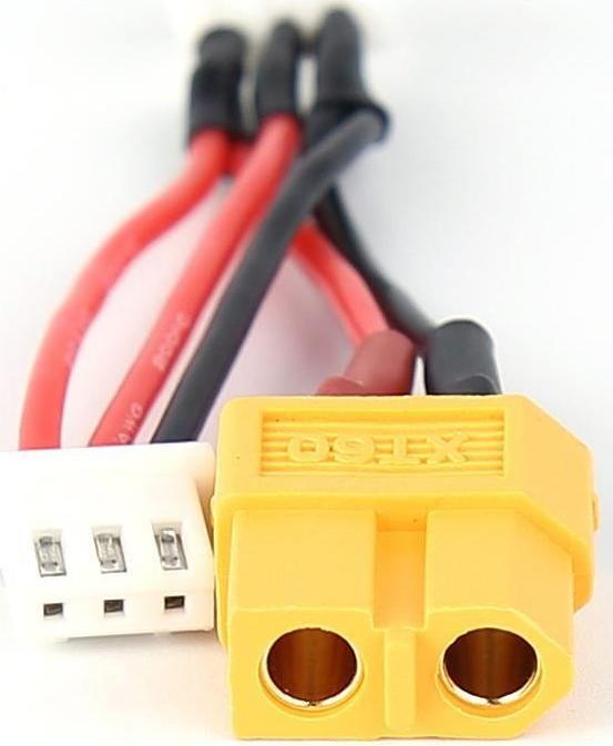 Actual product image OMP Hobby Charging cable XT60 to JST-XH for 2S LiPo