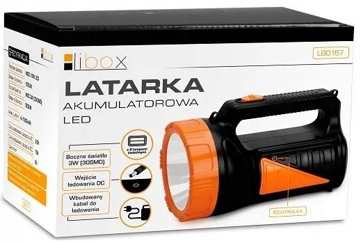 Image du produit Libox Lampe de poche Lampe de poche rechargeable LB0167 (900 lm)