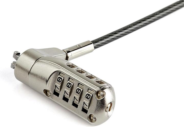 Produktbild StarTech LTLOCKNANO Laptopschloss (2m Kabel, Nano lock, individuell wählbare Kombination