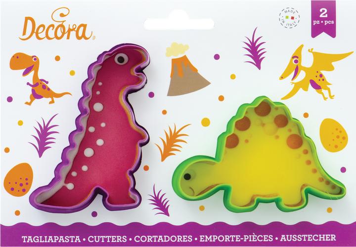 Actual product image Decora Cookie cutter - Dinosaur 2 (2pcs.)