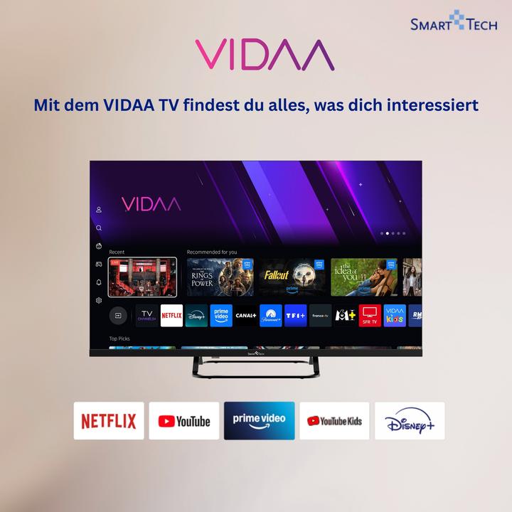 Image du produit Smart Tech Smart TV 40 pouces Full (40", LED, Full HD)