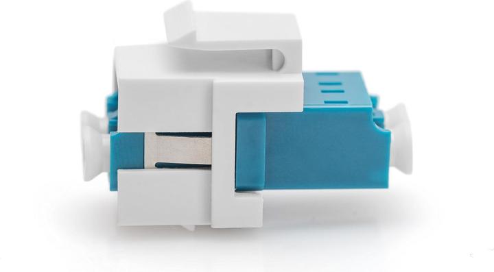 Image du produit Digitus Fiber optic LC/LC duplex coupler, Singlemode, Keystone module (Module Keystone)