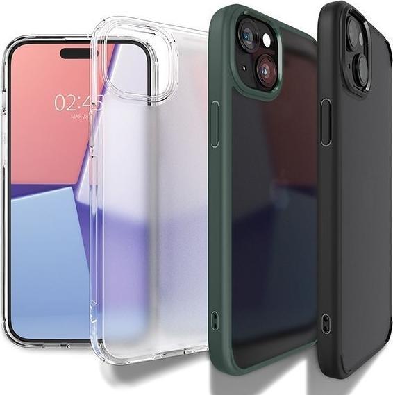 Produktbild Spigen Ultra Hybrid iPhone 15 Plus 6,7" czarny/matte black ACS06657 (Apple iPhone 15 Plus)