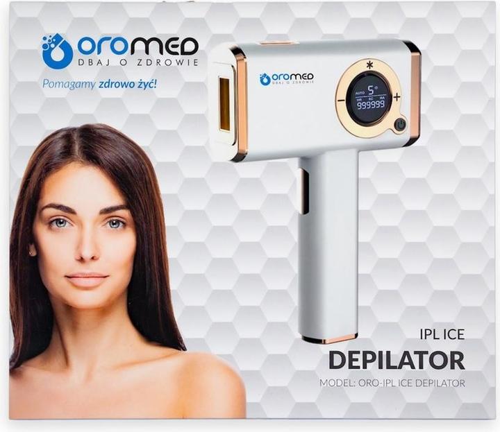 Actual product image Oromed Depilator laserowy do włosów i ciała ORO-IPL ICE