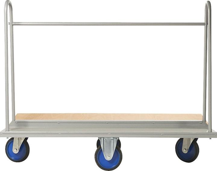 Actual product image Matador Heavy duty panel trolley, platform LxW 1500 x 385 mm, 2 swivel castors and 2 (500 kg)