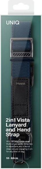 Actual product image Uniq Vista uniwersalna smycz do telefonu 2w1 granatowy/deep navy