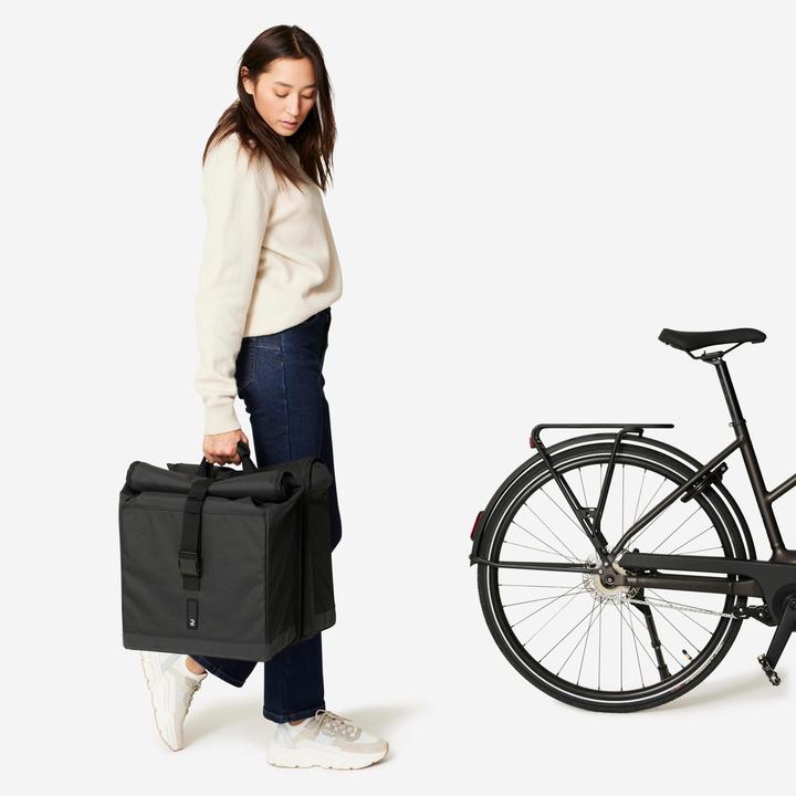 Image du produit Decathlon Doppel-Fahrradtasche 500 (20 l, Sacoches)
