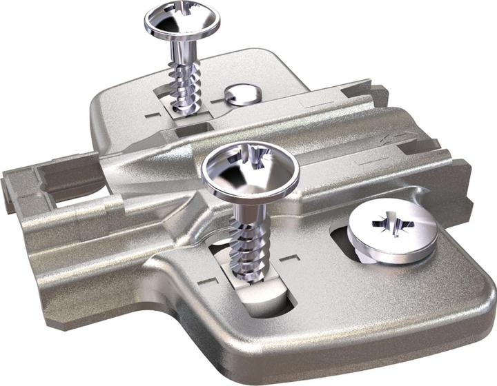 Actual product image Hettich Cross-mounting plates Sensys/Intermat Direkt 8099, corner and centre (1 pcs.)