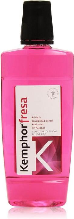 Image du produit Kemphor Bain de bouche à la fraise (500 ml) (500 ml, Bains de bouche)