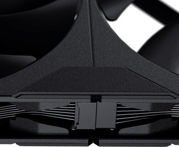 Produktbild Phanteks M25 Gen2 PWM Lüfter, 3er-Pack - 120mm, schwarz (120 mm, 3x)