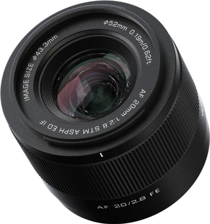 Produktbild Viltrox AF 20mm f2,8 Sony E-Mount (Sony E, Vollformat)