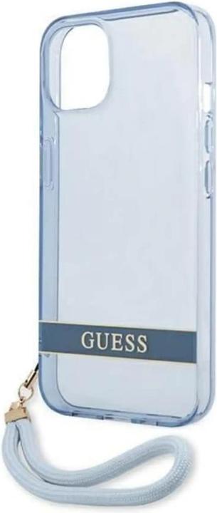 Produktbild Guess GUHCP13MHTSGSB iPhone 13 6,1" niebieski/blue hardcase Translucent Stap (Apple iPhone 13)