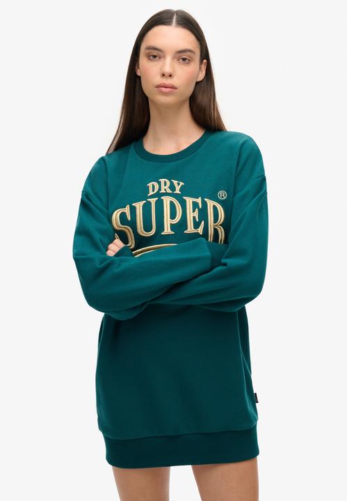 Produktbild Superdry Luxe Sweatkleid mit Metallic-Logo (S)