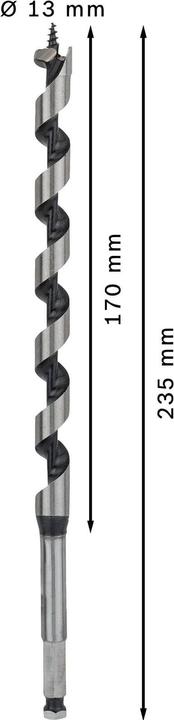 Image du produit Bosch Professional Zubehör Mèche à bois PRO Wood, 13 x 170 x 235 mm (7,9 mm)