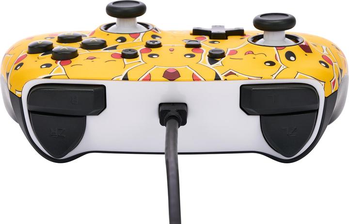 Image du produit PowerA manette filaire améliorée pour Nintendo Switch - sensations Pikachu (Switch)