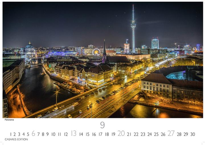 Produktbild Berlin 2026 L 35x50cm (50 x 35 cm, Deutsch)
