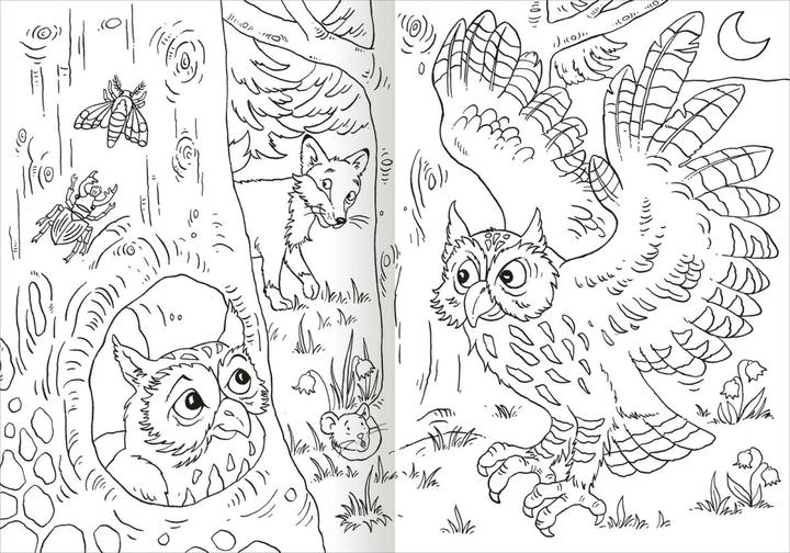 Produktbild Das superdicke Malbuch - Tiere