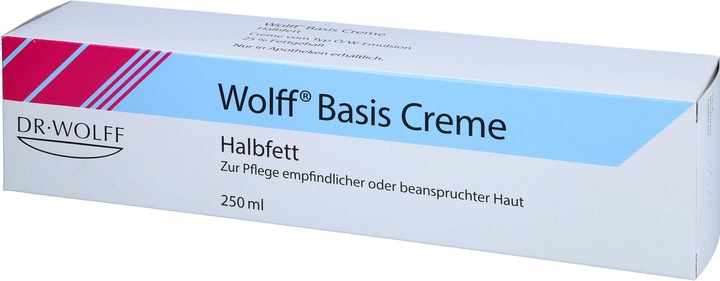 Produktbild Dr. Wolff Wolff Basis Creme, 250 ml CRE (Körpercreme, 250 ml)