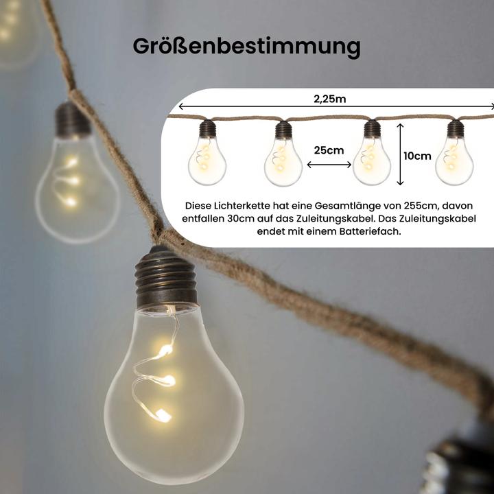 Actual product image Star Trading Batteria di lucine LED | 2,55 milioni | Decorazione della stanza | Lucine da interno | (0.22 m)
