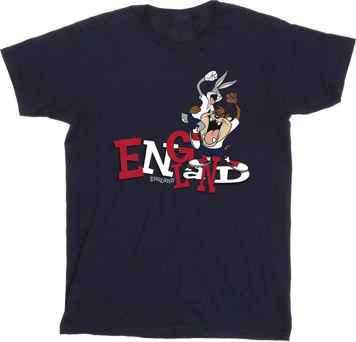 Image du produit Looney Tunes - T-shirt BUGS & TAZ ENGLAND - Homme (3XL)