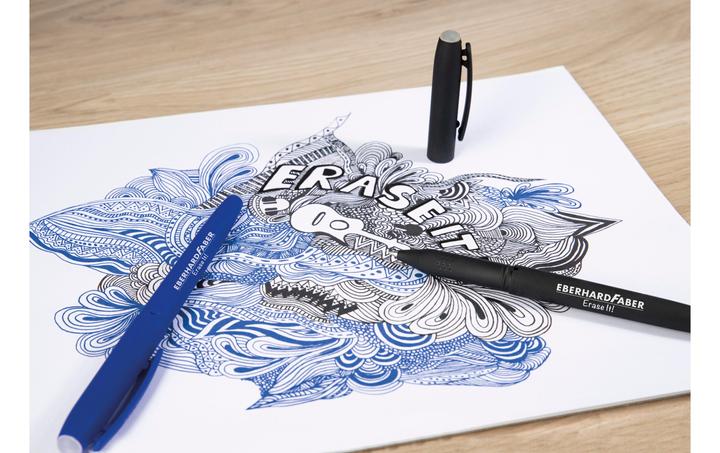 Productafbeelding EberhardFaber Gelpennen (Zwart, Blauw, 2 x)